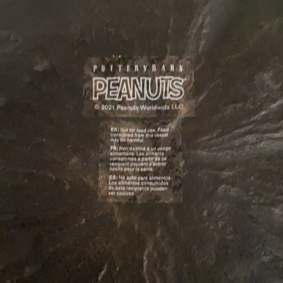 Pottery Barn Peanuts Snoopy Lidded Pumpkin Candy Bowl 🎃🍬 - Picture 14 of 16